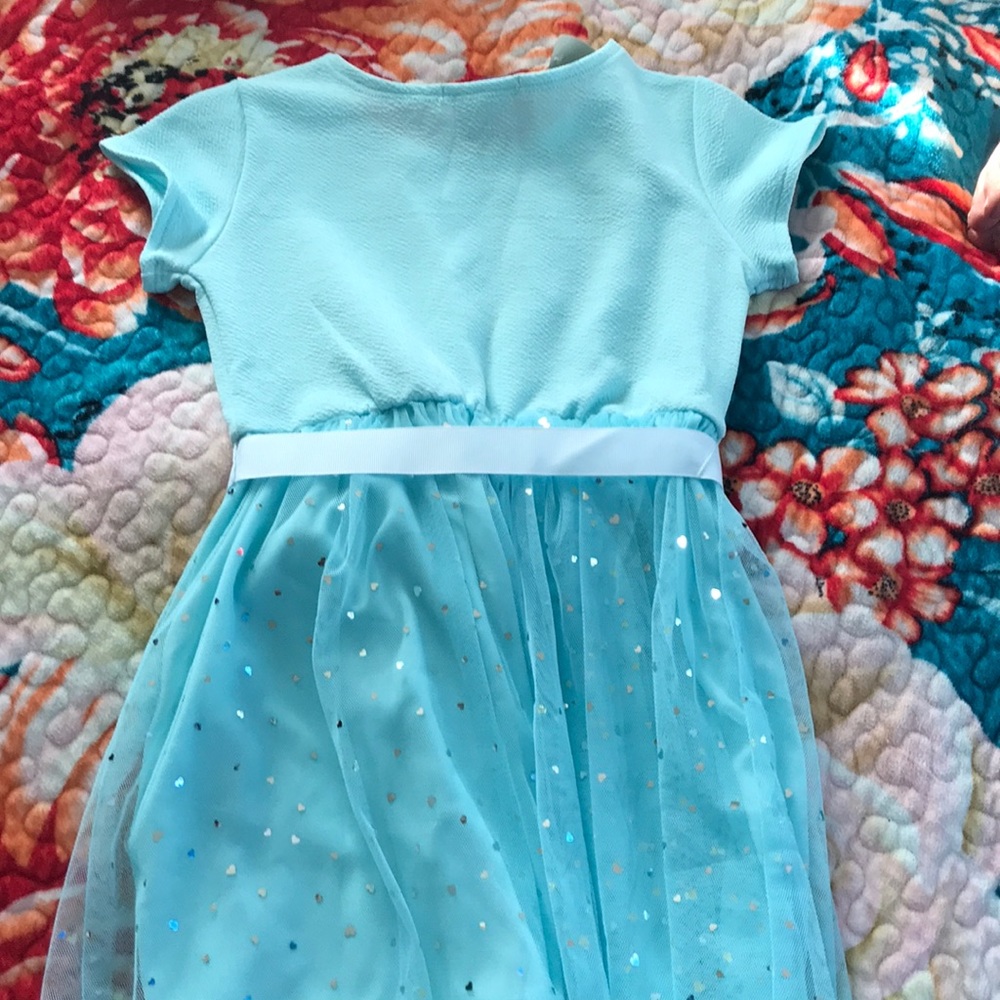 Light blue spring dress - Picture 4 of 4